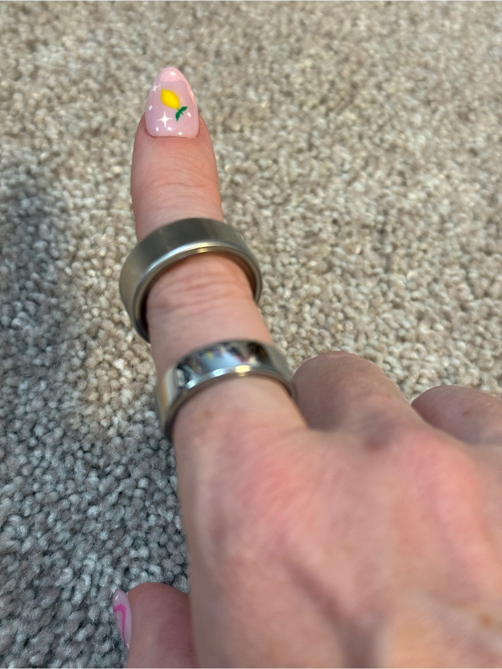 Oura Ring 5 — Silver Smart Ring — Size 7 NEW UNOPENED - Picture 7 of 8